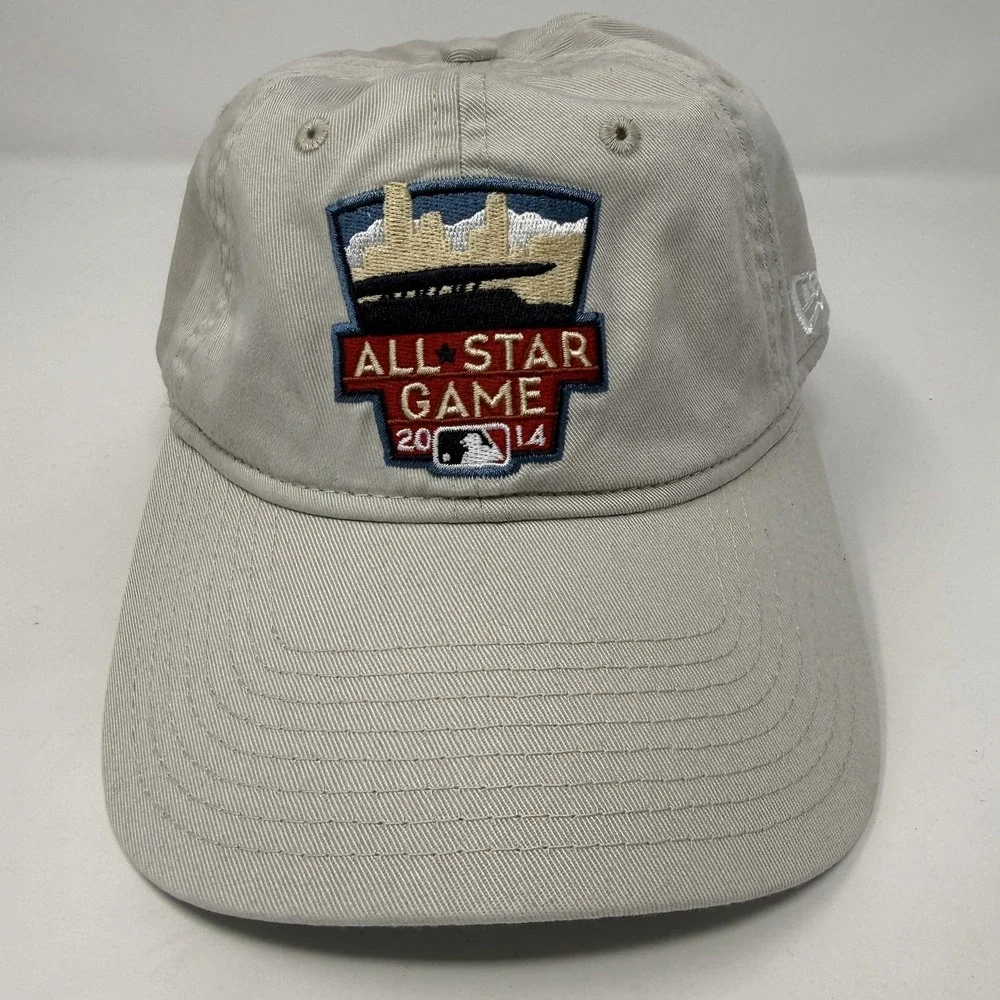 MLB All-Star Game 2014 Hat Cap Strapback Mens Gray MLB Baseball New Era 9TWENTY